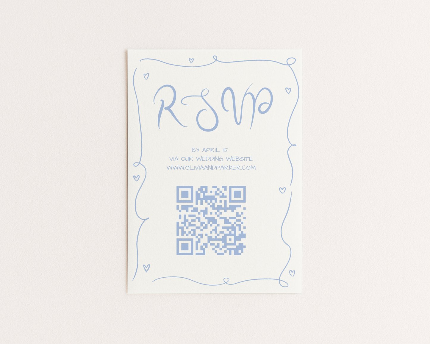 Whimsical Floral Wedding Invitation Suite | Hand Drawn Floral Design | Canva Template